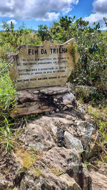 Fim da trilha