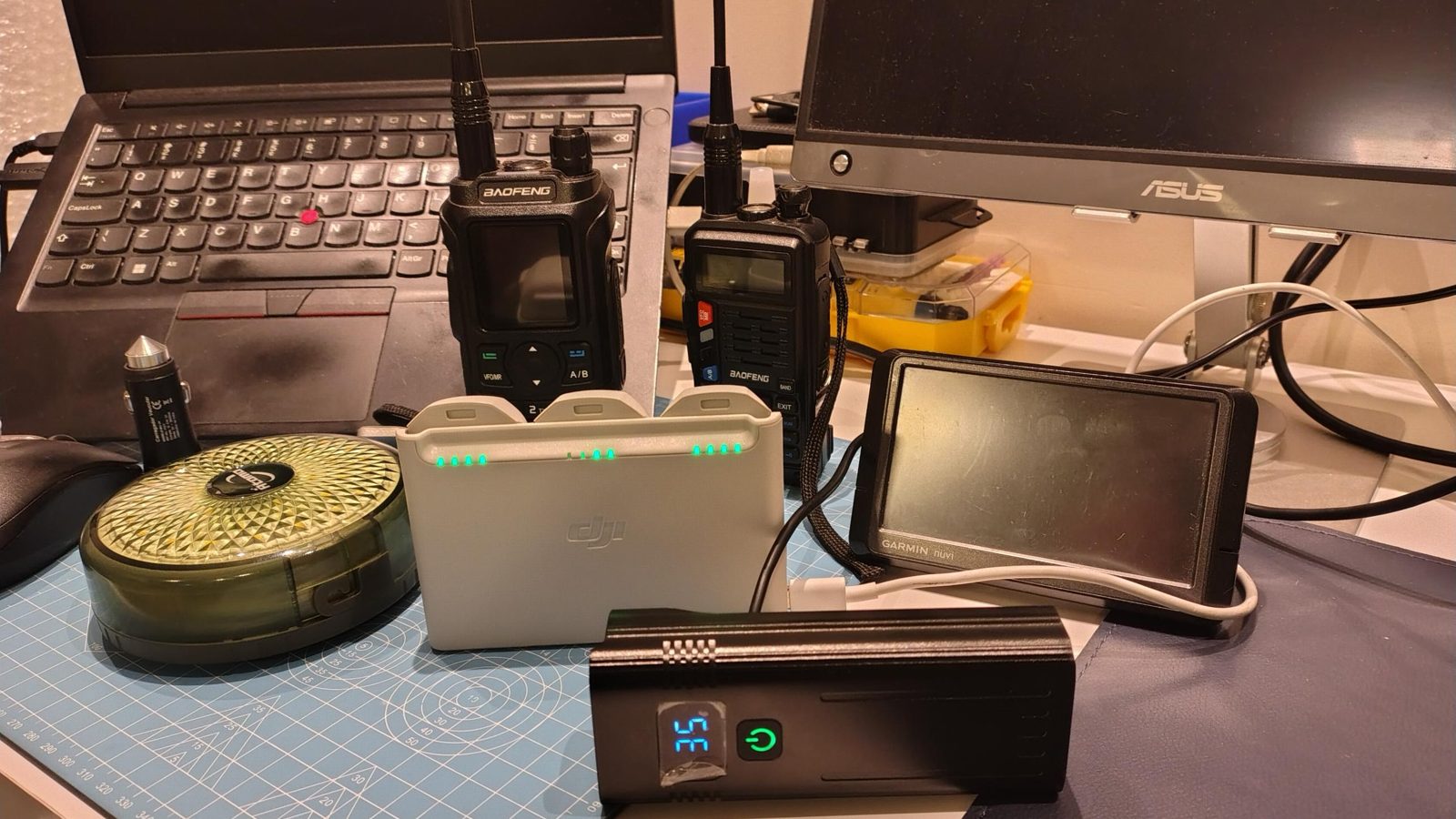 O kit de rádio e navegação