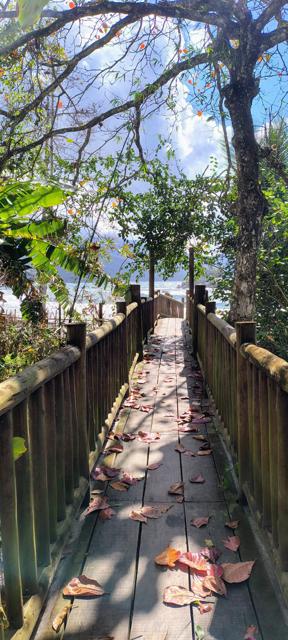 Passarela até a praia