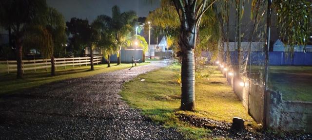 Camping à noite