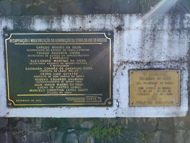 Placa da iluminação