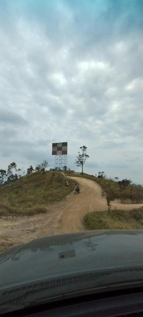 Chegando na Placa